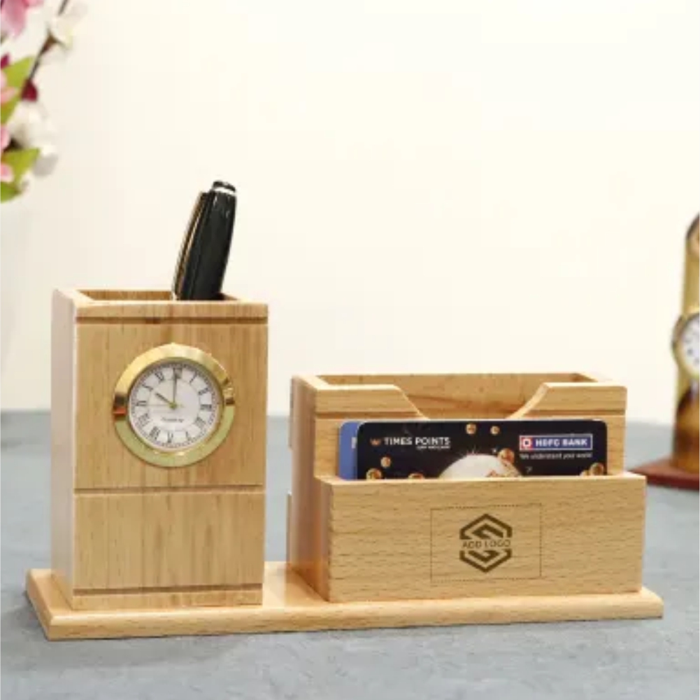 Wooden Desk Orgainser