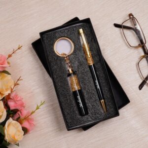 Metallic-pen-with-cap-ring