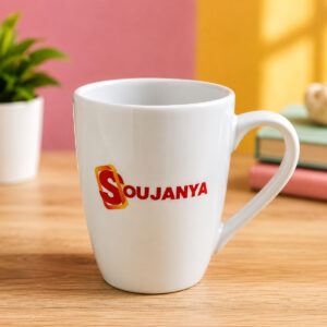 Premium White Ceramic Coral Mug (Latte Mug) for Sublimation Printing | Custom Photo, Logo & Text Printing Mug (PP) MOQ 50Ps