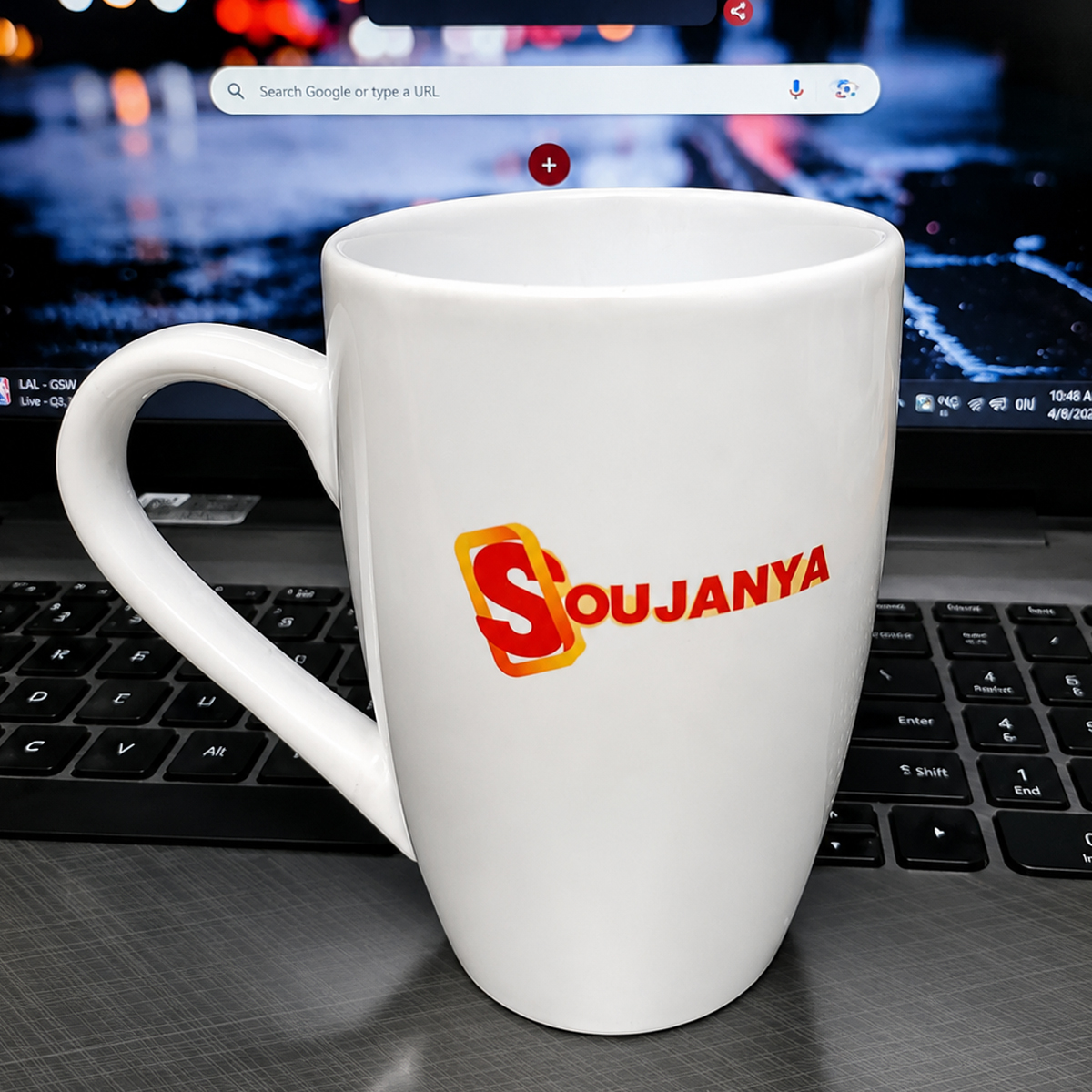 Premium White Ceramic Coral Mug (Latte Mug) for Sublimation Printing | Custom Photo, Logo & Text Printing Mug (PP) MOQ 50Ps - Image 4