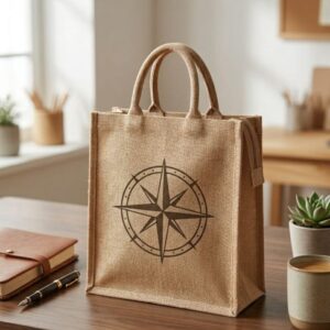 JBG 130 CHO Jute Bag 10x12 MOQ 100Ps