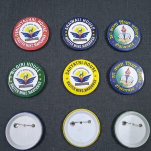 PB 116 S  Plastic 58mm Badge MOQ 500Ps