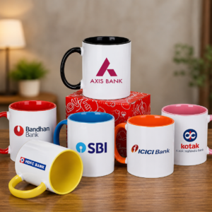 11 Oz Inner Color Ceramic Coffee Mug | Personalized Photo & Logo Printed Mug | Custom Gift Cup for Office, Home & Corporate CHT MOQ 50Ps
