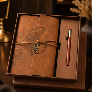 Model 201. (Executive Size) Premium 2 in 1 Notebook & Pen Gift Set | Corporate Diary Combo in Gift Box. Code CHOO. MOQ 10ps
