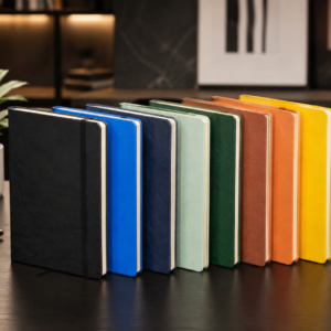Premium A5 Executive Notebook with Elastic Band Closure | Multi-Color Professional Diary for Office, Business, Study & Corporate Gifting. Code CHT. MOQ 50ps.