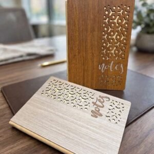 Wooden Notebook A5 Size. MOQ 10ps. Code  ADO.