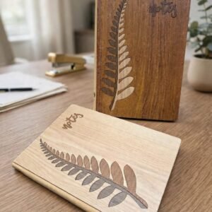 Wooden Notebook A5 Size. MOQ 10ps. Code  ADO.